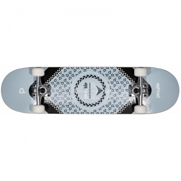 PLAYLIFE SKATEBOARDS Hardcore Silver By Powerslide